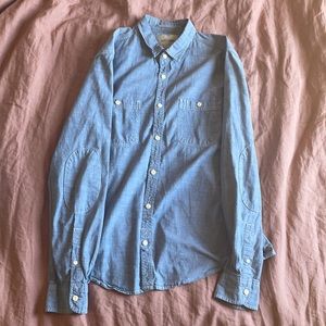 Casual button down chambray